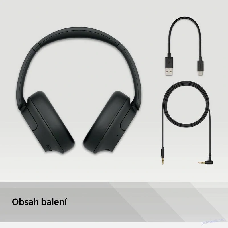 Sluchátka Sony WH-CH720N (WHCH720NB.CE7) černá