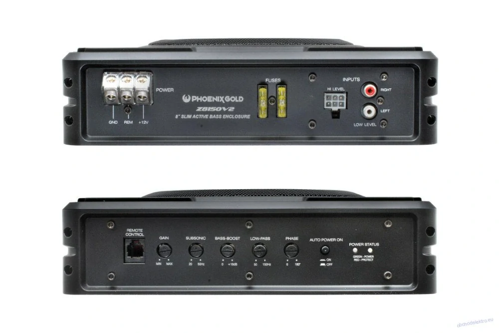Phoenix Gold Z8150 V2 aktivní plochý subwoofer 300W max.