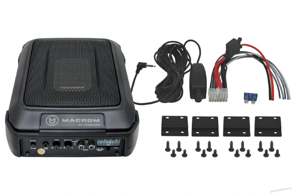 MACROM M-SW680 aktivní subwoofer 220W max.