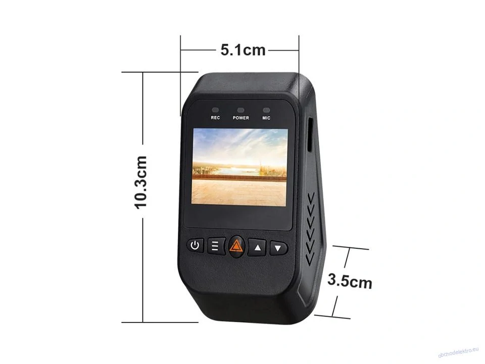 FULL HD kamera + 2" LCD monitor, WI-FI