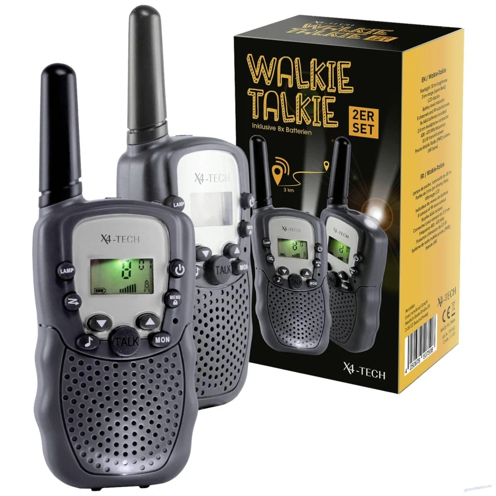 X4 Tech 701952 PMR radiostanice sada 2 ks