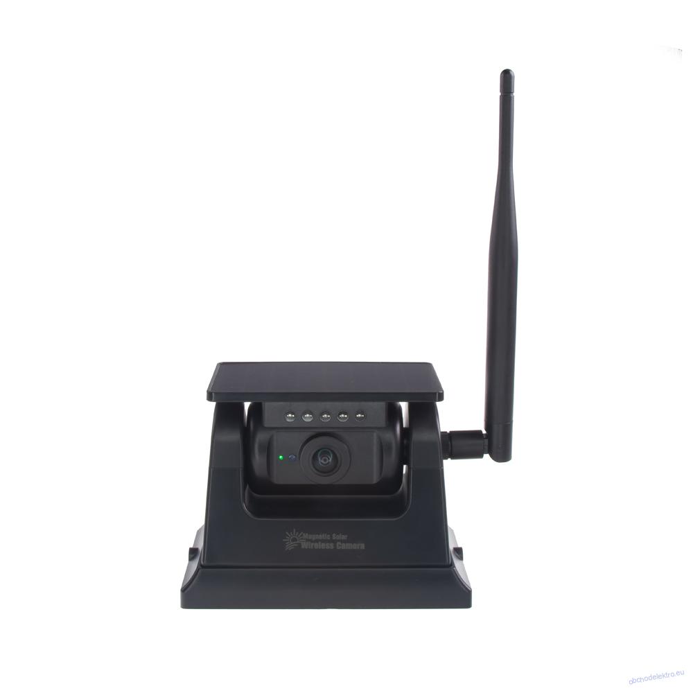 SET bezdrátový digitální kamerový systém s monitorem 7" AHD, aku + solár kamera, DVR