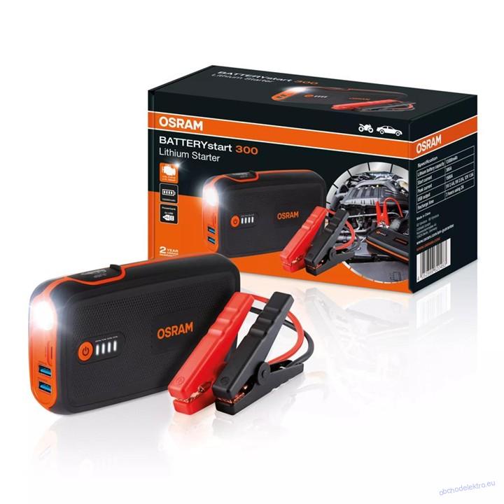 OSRAM Startovací zdroj (JumpStarter) 13.000mAh / 300A / 1500A, 12V