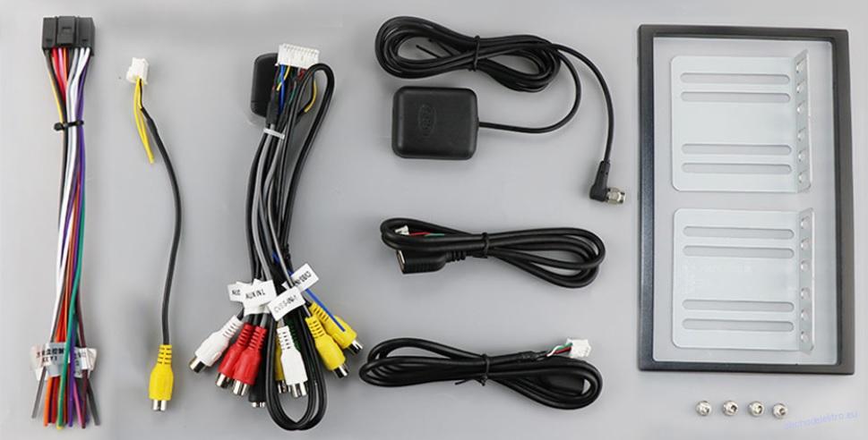 2DIN Navigace Android 12 2GB/32G WiFi BT USB
