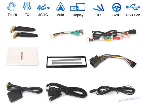 1 DIN Android 13 PX5 GPS Navigace WIFI 4GB 64GB