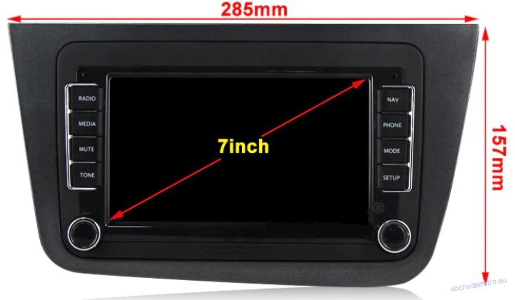 Android 9 navigace pro Seat Toledo, Alhambra