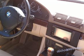 Adaptér 2DIN autorádia BMW 5 [E39] (96-03) - černá barva