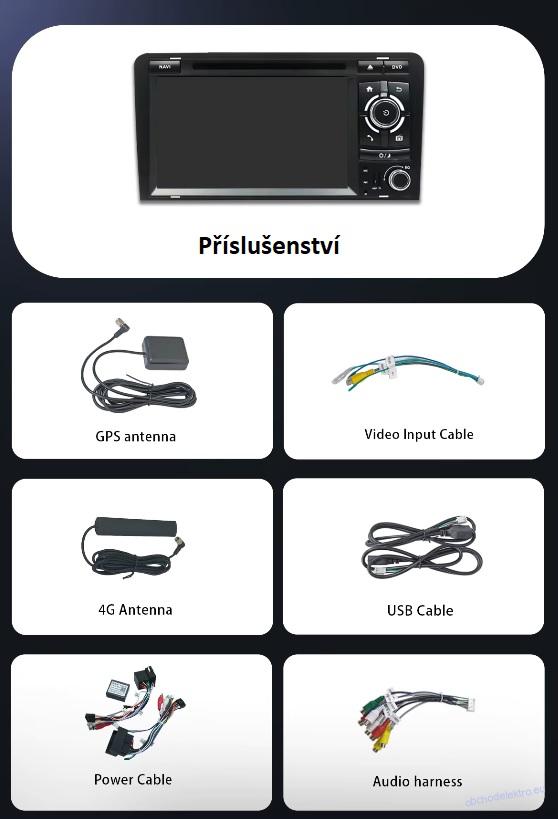 AUDI A3 Android 14 Carplay Android auto