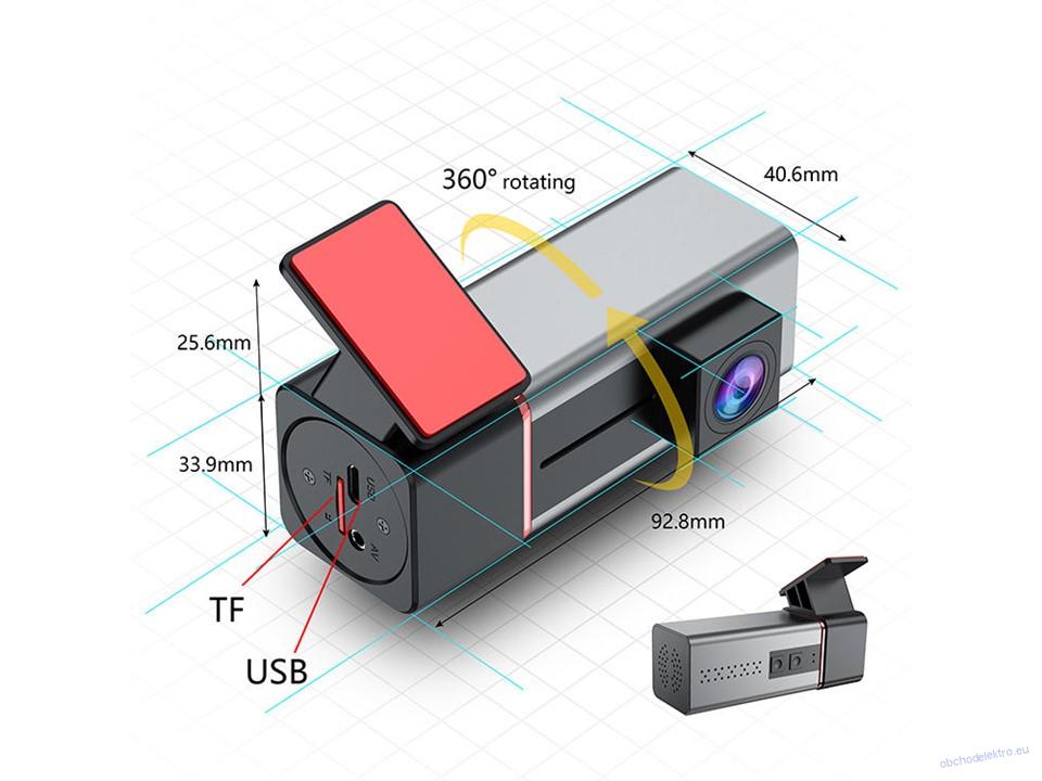 FULL HD DVR kamera univerzální, WI-FI