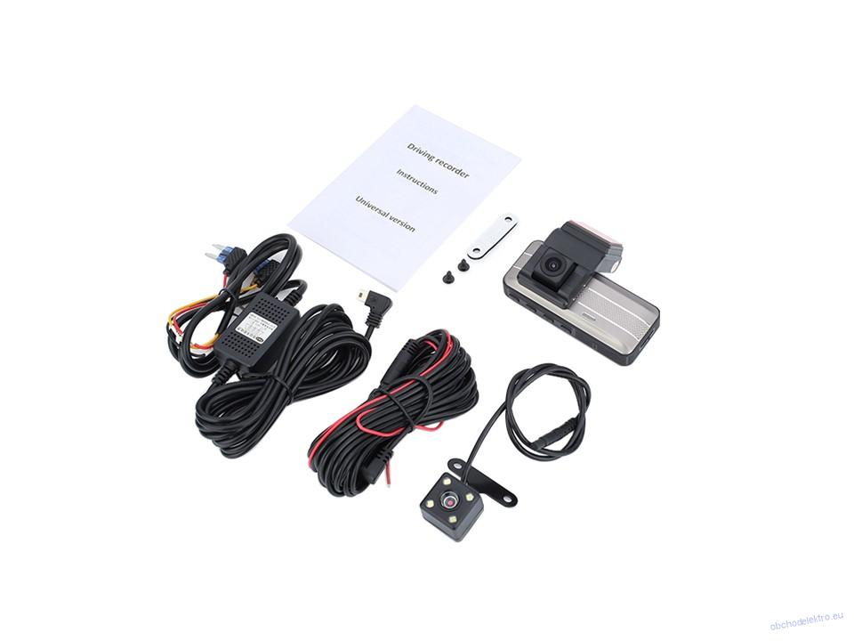 FULL HD DVR kamera, 3,16" LCD, WiFi, DUAL