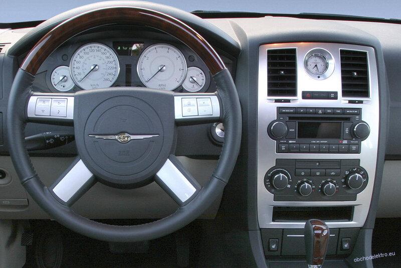 Adaptér 1DIN 2DIN rádia CHRYSLER / DOGE / JEEP