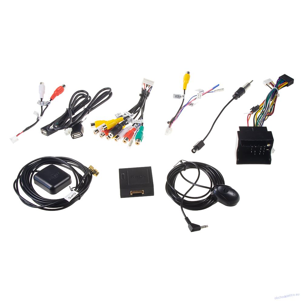 Autorádio pro Škoda Superb 2008-2015 s 10,1" LCD, Android 12, WI-FI, GPS, Carplay