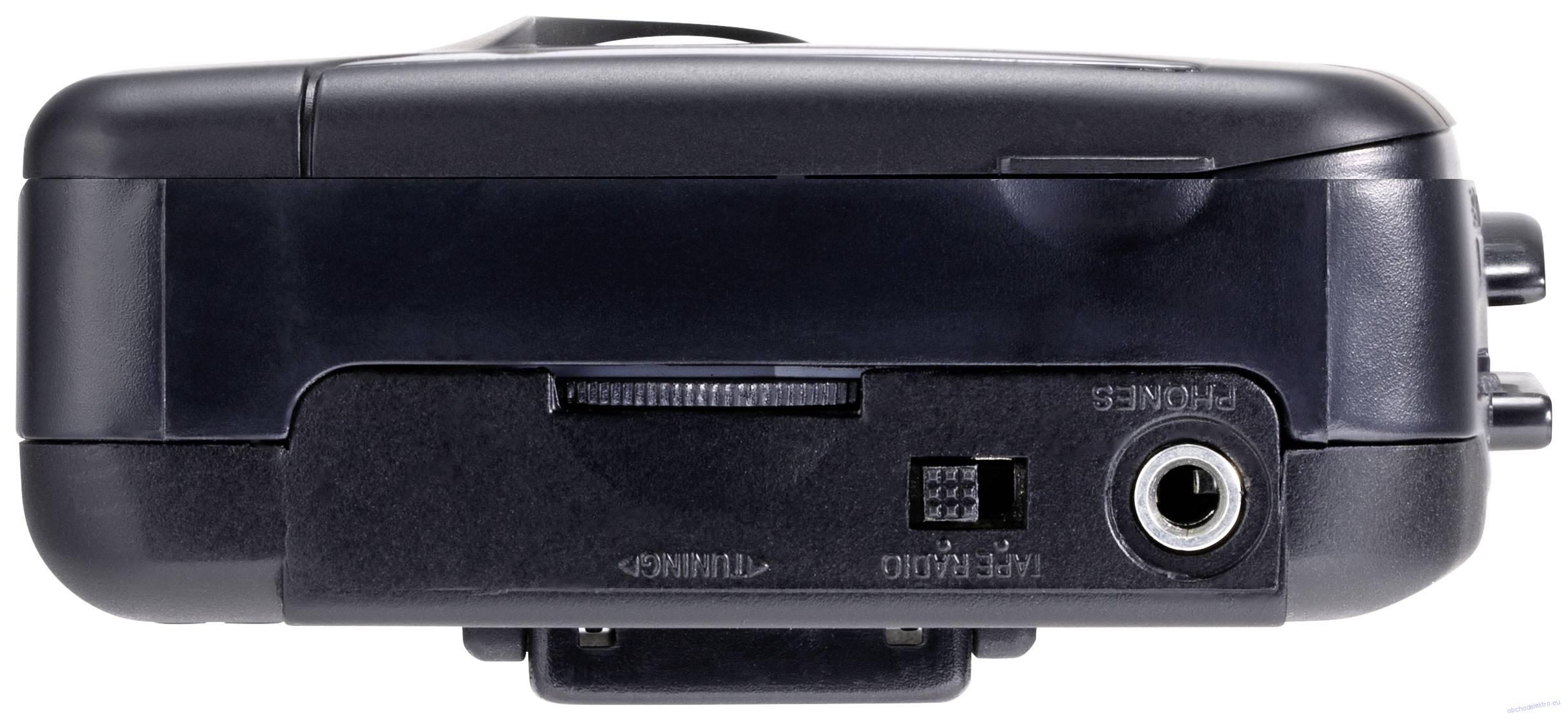 Renkforce RF-CP-150 přenosný přehrávač kazet Walkman černá
