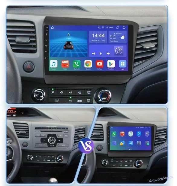 Android 12.0 3GB RAM+32GB multimedia pro HONDA CIVIC 2012