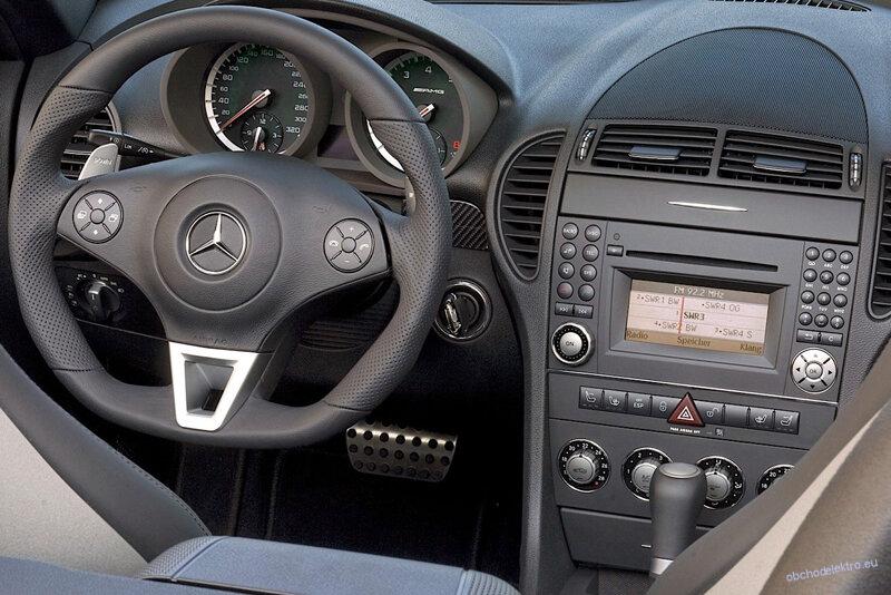 Adaptér pro ovládání na volantu Mercedes E-W211 (02-08) - akt.audio systém