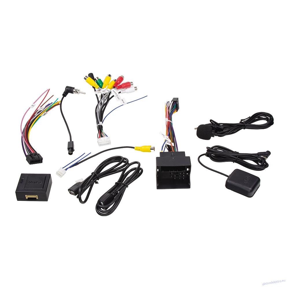 Autorádio pro VW, Škoda, Seat s 9" LCD, Android 11, WI-FI, GPS, CarPlay