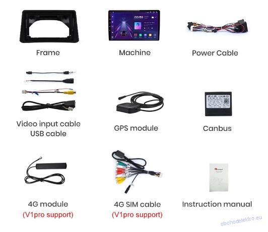 Android 12 GPS navigace pro vozy Opel Mokka 2012-16