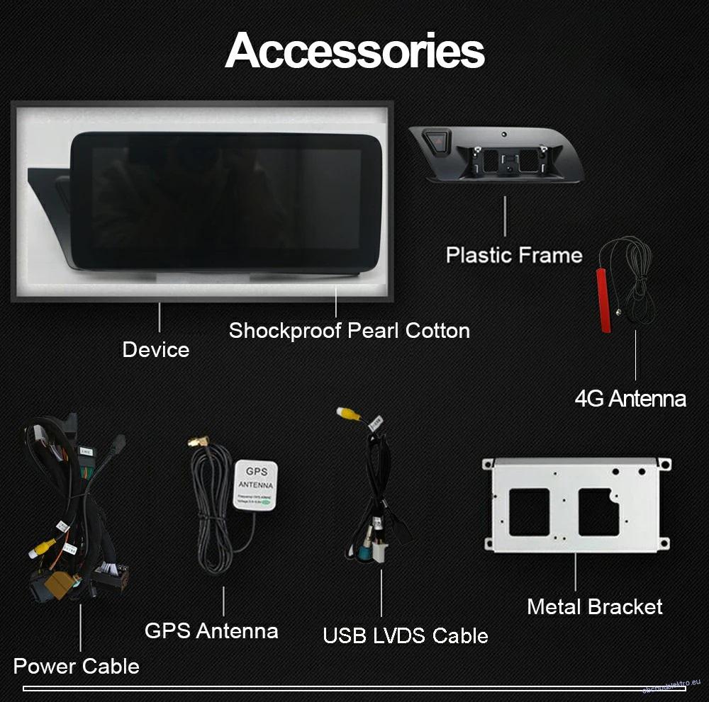 Android 11 System Multimédia pro vozy Audi A4 B8 2009-2016 GPS Navi 