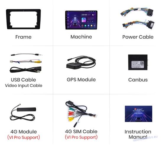 Android 13 GPS navigace pro vozy Opel Zafira B Astra H 2005-2014 Carplay