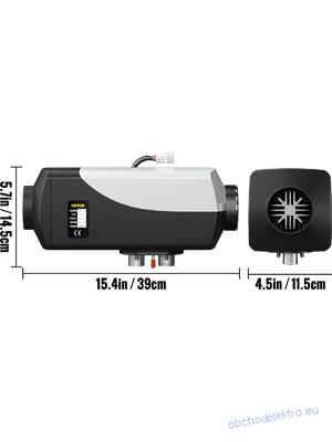 Nezávislé topení Car Heater 12V 8KW Gray