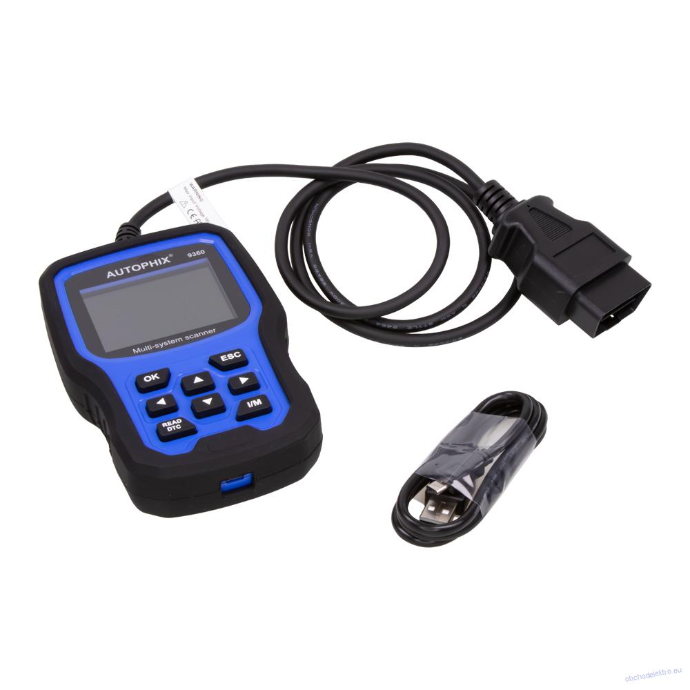 Autodiagnostika Autophix 9850 OBDII pro Peugeot, Citroen