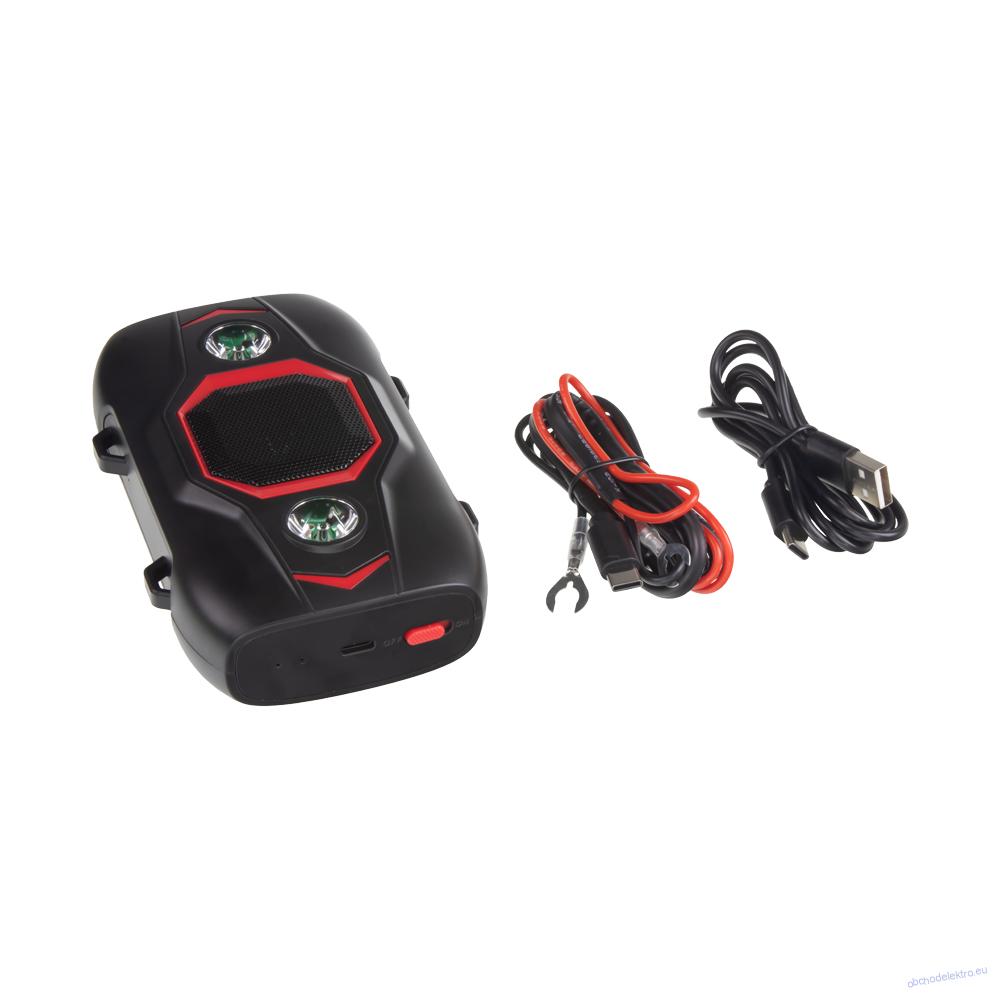 Odpuzovač kun univerzální (230V, 12V, USB-C, AA baterie), pevná instalace i přenosný