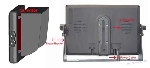 SET kamerový systém s monitorem 7"