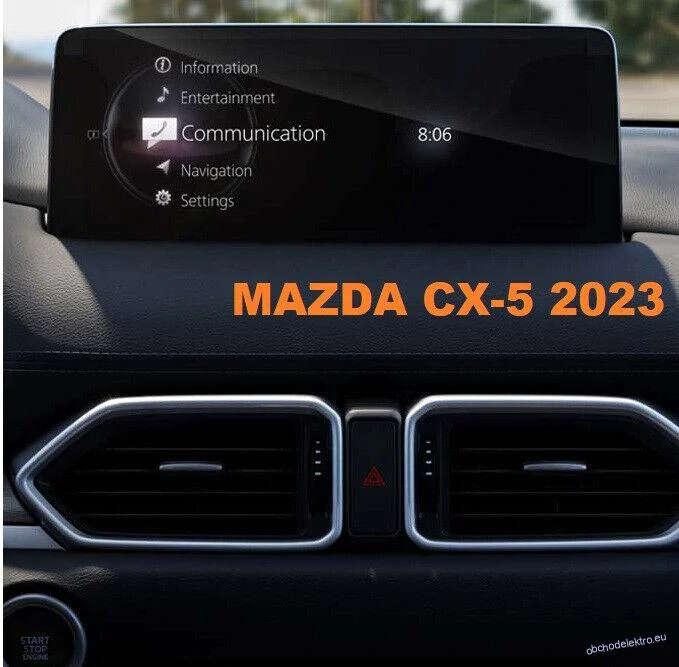 Aktualizace map Europe SD pro vozy Mazda Connect 2