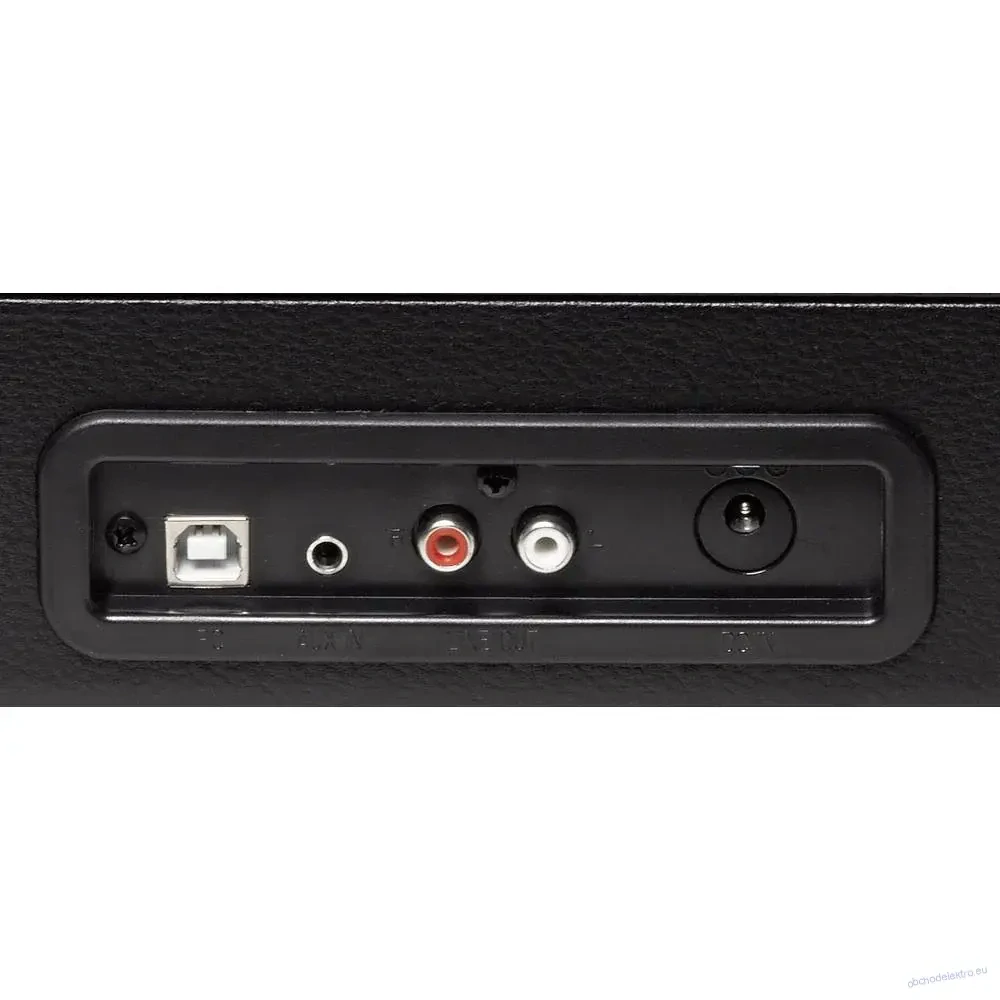 Kufříkový USB gramofon Denver VPL-120, černá
