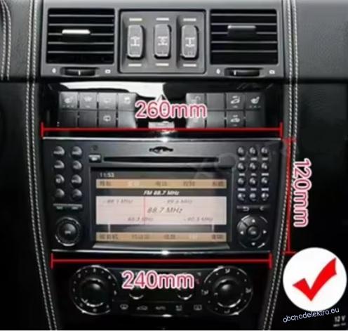 Mercedes Benz W203 CLK G Android 14