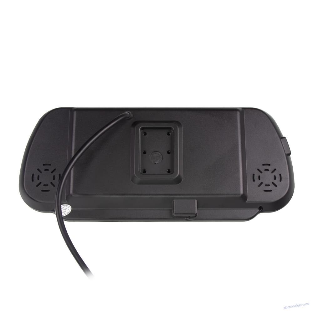 AHD kamerový set monitoru 7" na držák zrcátka se 2 x 4PIN + kamera + 15m kabel