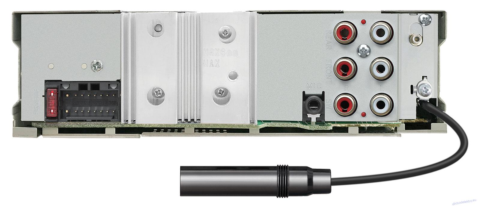 JVC KD-X482DBT - Autorádio s MP3 přehrávačem a Bluetooth / DAB / USB / iPod / AUX-IN