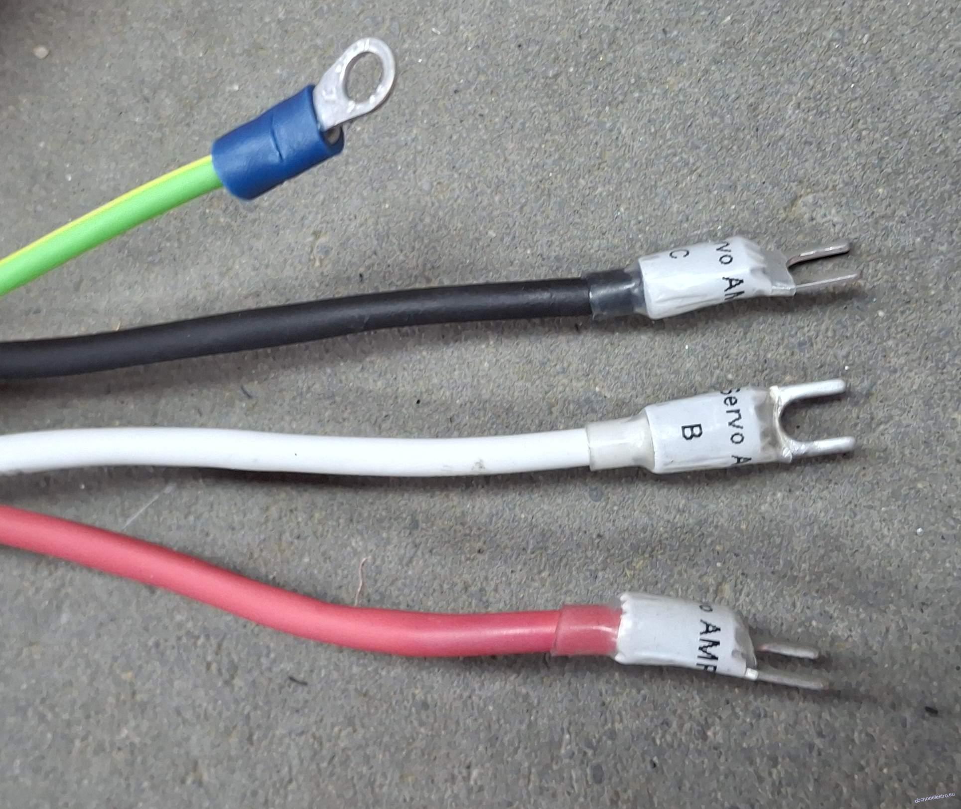 Napájecí kabel servopohonu Haas délka 5M