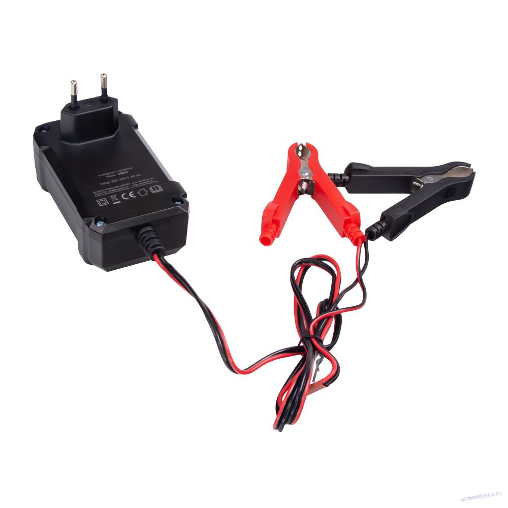 Kompaktní autonabíječka CARCLEVER 6V/1A & 12V/1A + 12V LifePO4