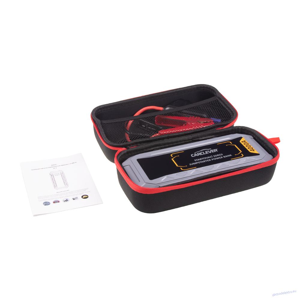 PROFI Startovací zdroj (JumpStarter) 24.000mAh / 88,8Wh / 2000A, 12V