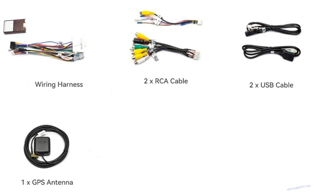 DACIA Renault Android 12 GPS navigace 2GB/32GB
