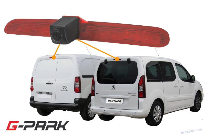 CCD parkovací kamera CITROEN Berlingo II. / PEUGEOT Partner II.