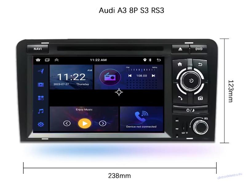 AUDI A3 Android 14 Carplay Android auto