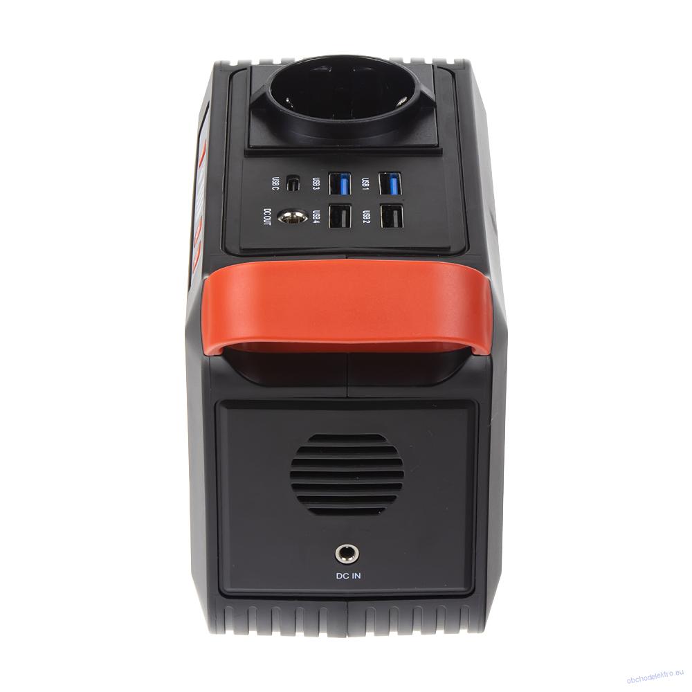 Multifunkční nabíjecí stanice - powerbanka, Li-Ion 24.000mAh / 88,8Wh, AC-80W