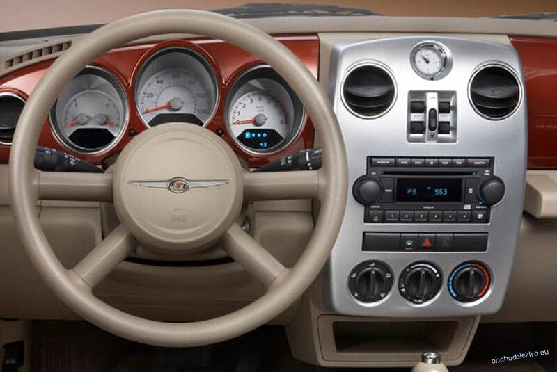 Adaptér 1DIN 2DIN rádia CHRYSLER / DOGE / JEEP