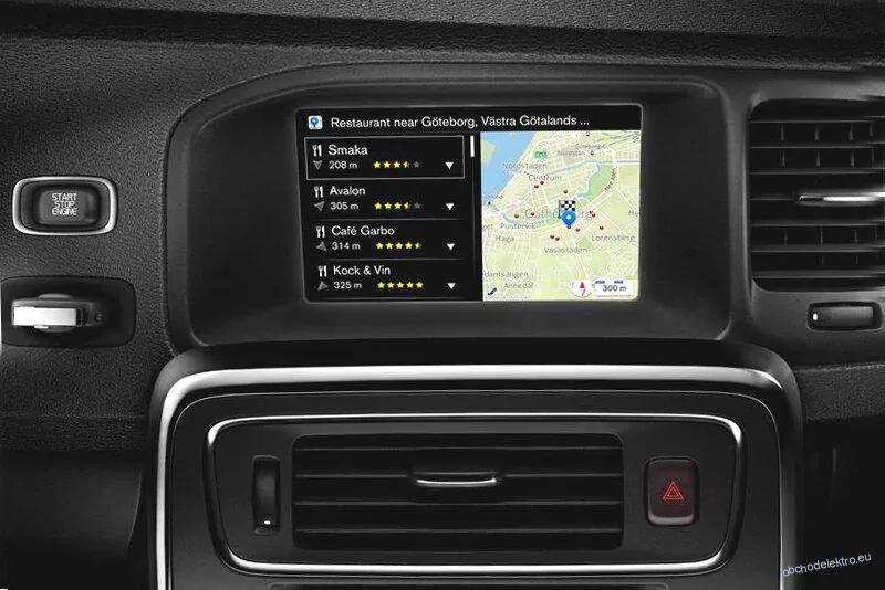 Adaptér pro parkovací kameru VOLVO (2015-2019) s OEM navigací Sensus a 7,2" monitorem
