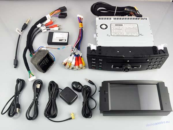 ANDROID 10 Multimédia pro Mercedes Benz W204 C-Class