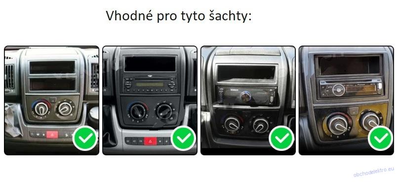 Autorádio pro FIAT/CITROEN/PEUGEOT s 7" LCD, Android 11 4GB/64GB CarPlay GPS