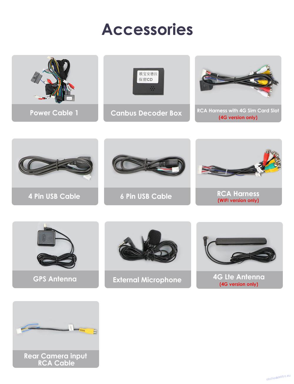 Carplay Multimedia GPS Autoradio pro Opel Zafira B Astra H Android 13 Autorádio, Navigace BT RDS