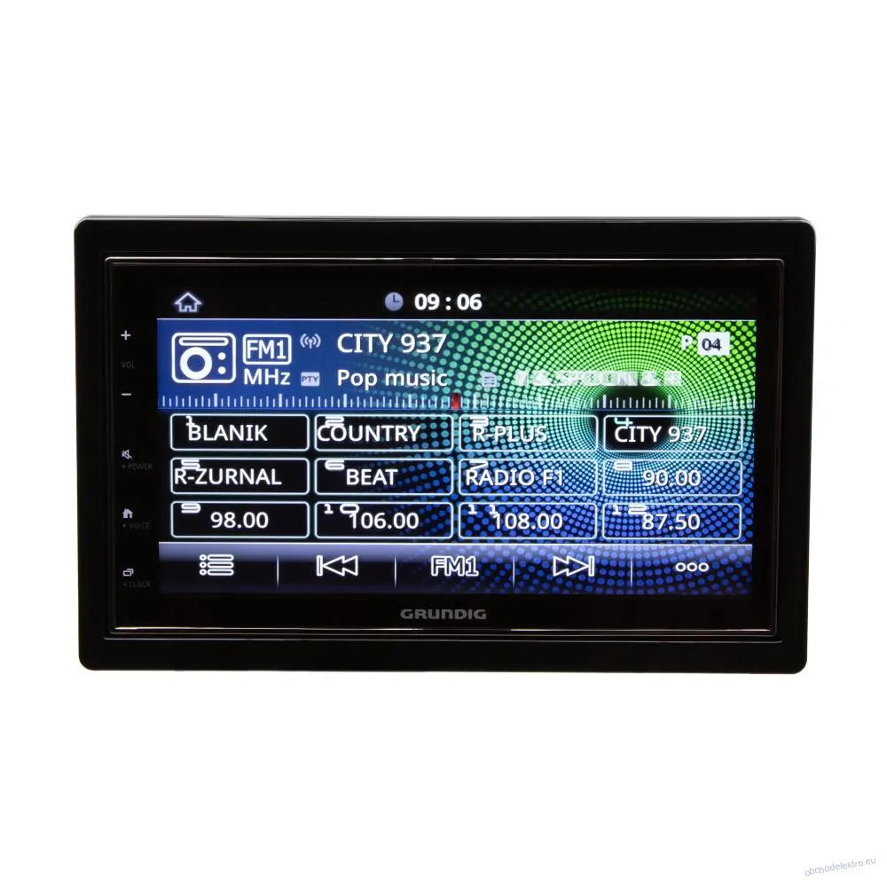GRUNDIG 2DIN DAB+ / FM autorádio / 6,8" displej / USB / Bluetooth / Apple CarPlay / Android Auto