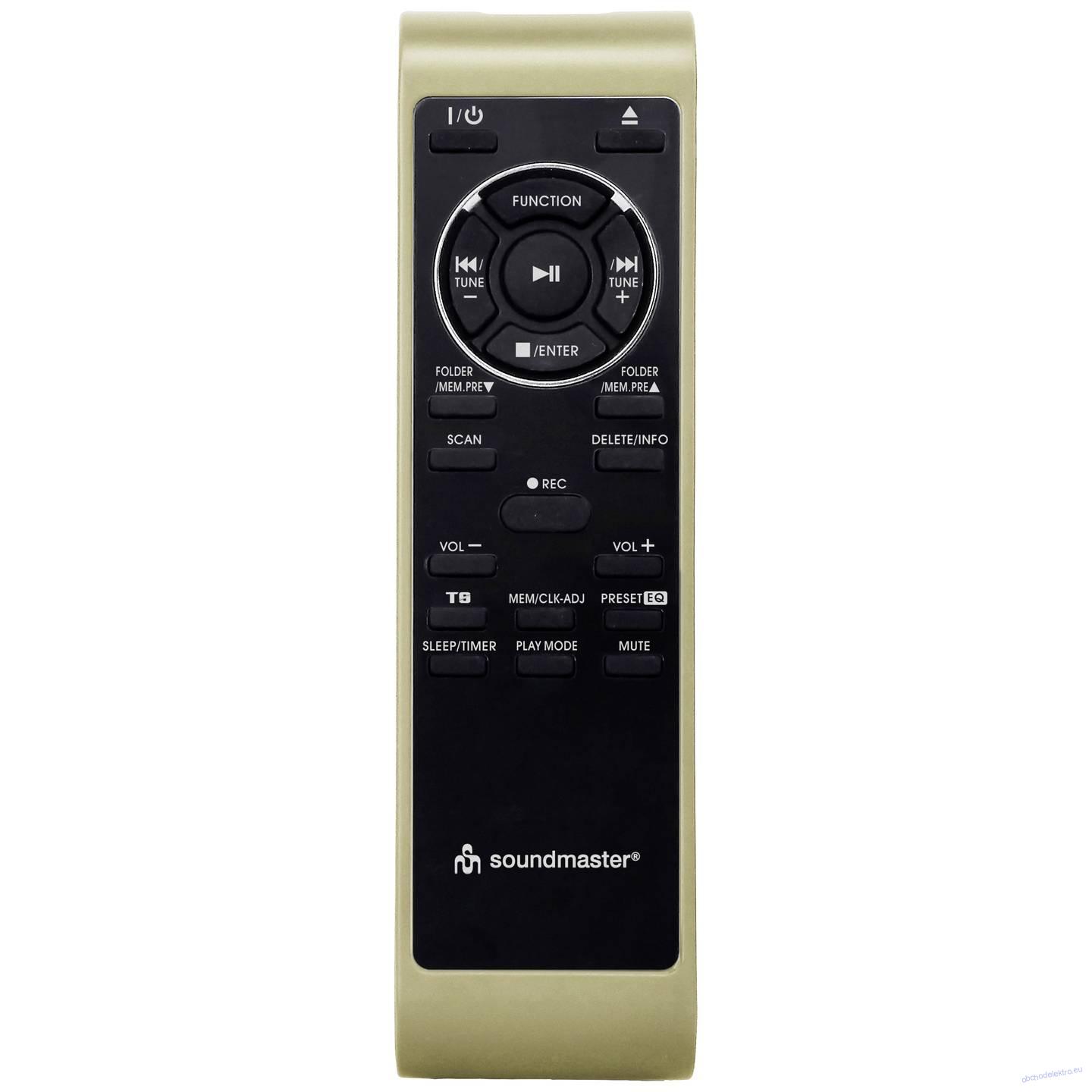 soundmaster NR565DAB USB gramofon dub