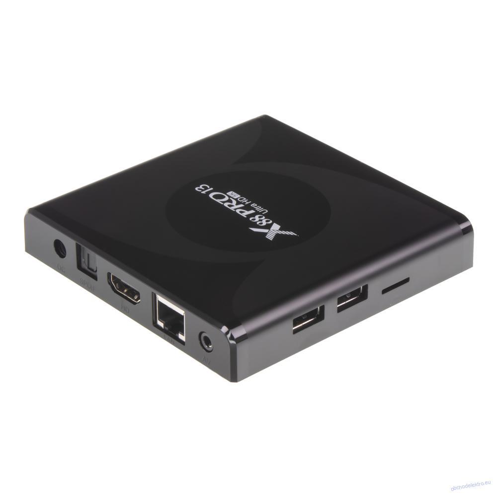 Multimediální přehrávač s OS Android, HDMI / AV výstup, 2x USB + micro SD