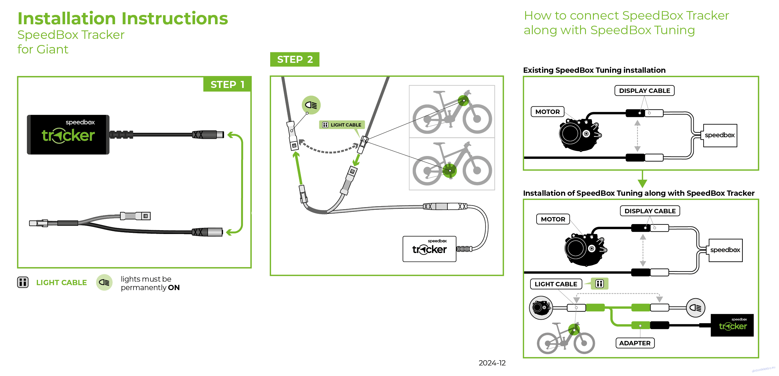 SpeedBox Tracker pro Giant