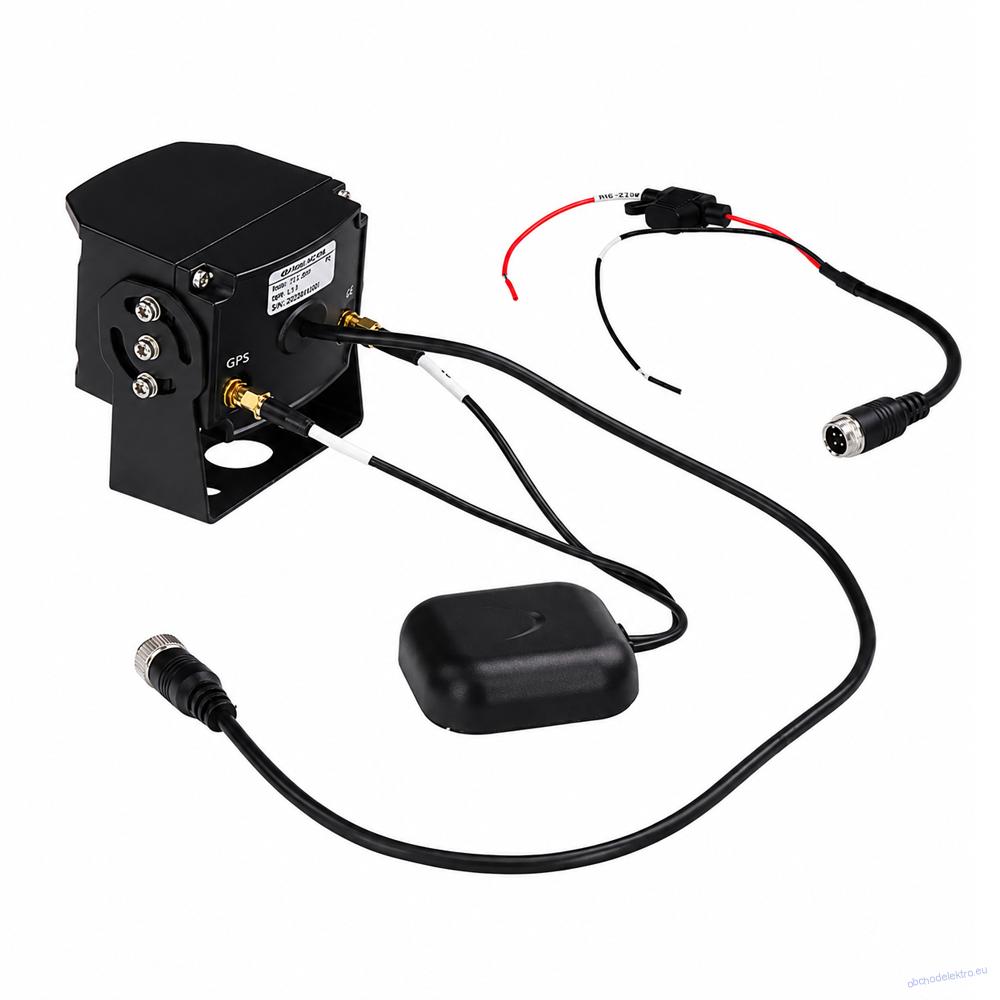 Full HD kamera pro těžkou techniku, 4G, GPS