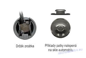 AK-043LAD monitor v zrcátku ztmavovací - Audi, VW, Škoda